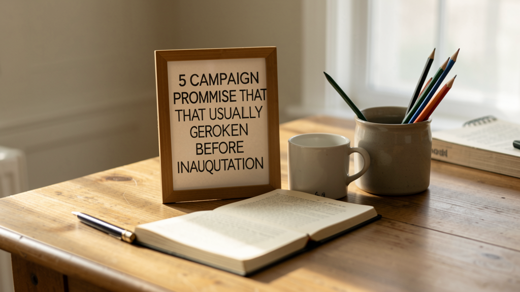 Photographic detail related to 5 Campaign Promises That Usually Get Broken Before Inauguration