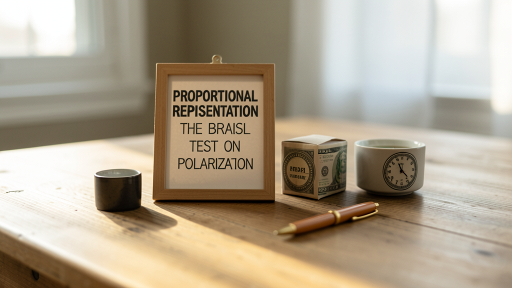 Photographic detail related to Proportional Representation vs. Districts: The Brazil-US Test on Polarization
