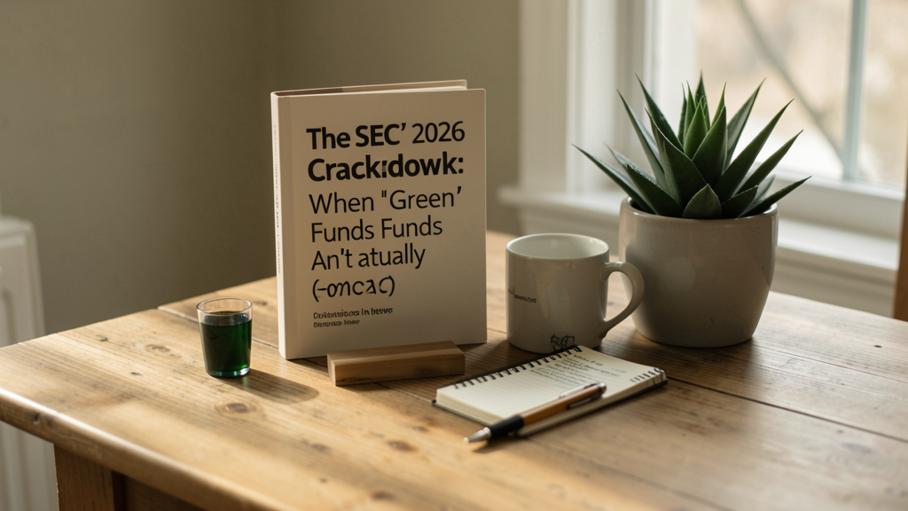 Photographic detail related to The SEC's 2026 Crackdown: When 'Green' Funds Aren't Actually Green